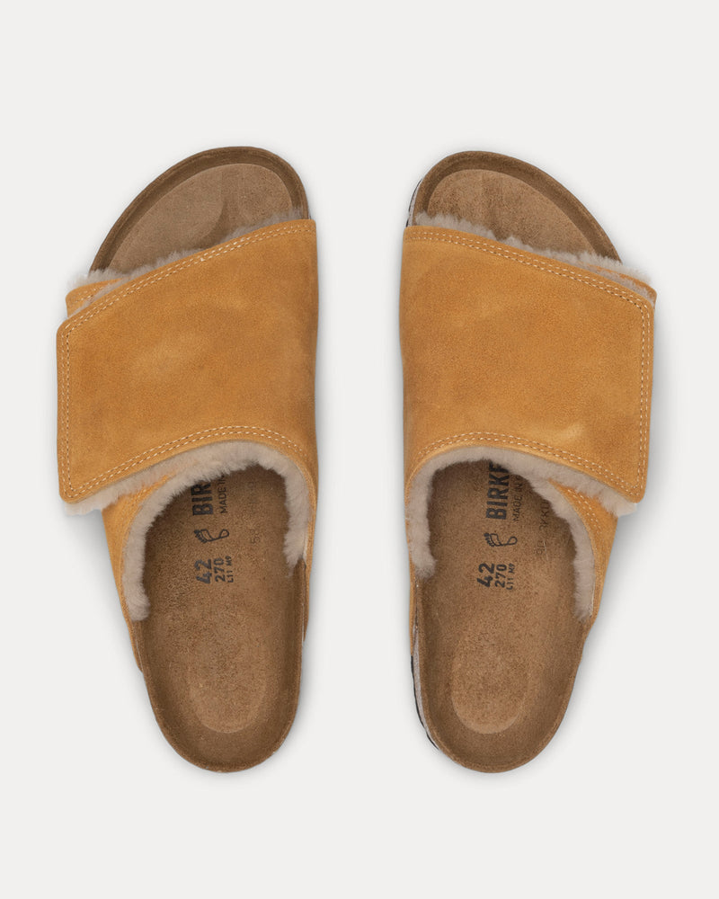 STÜSSY & BIRKENSTOCK SOLANA SHEARLING SLIDE