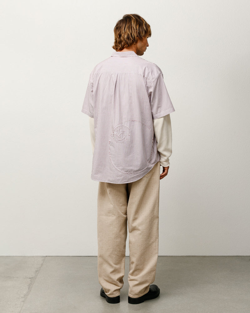 BOXY SS SHIRT 8 BALL STRIPE