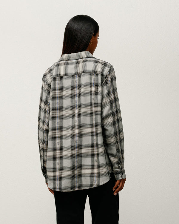 MOTIF PLAID SHIRT