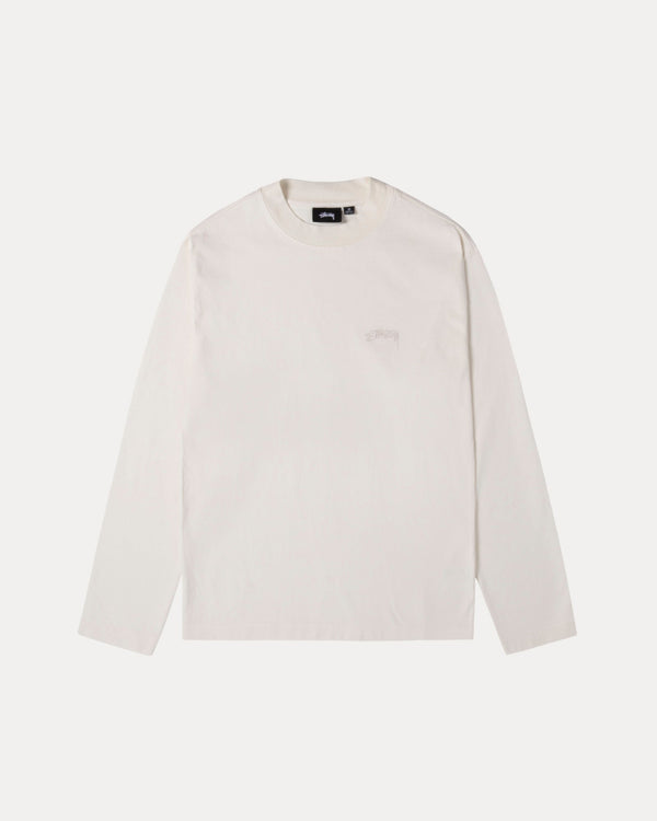 DYED LS MOCK NECK TEE