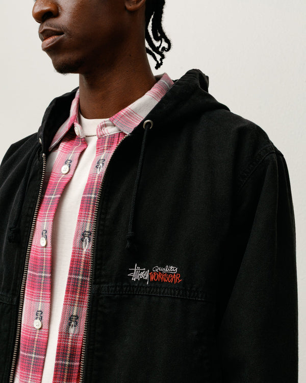INSULATED WORK JACKET CANVAS