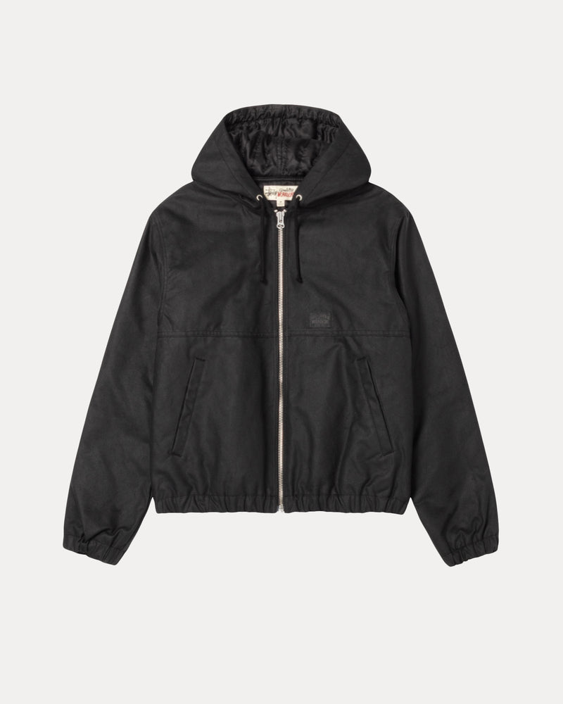 WAXED COTTON WORK JACKET