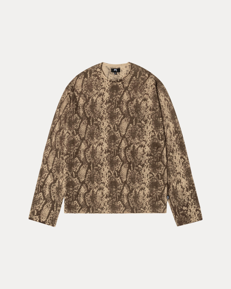 PYTHON KNIT CREW