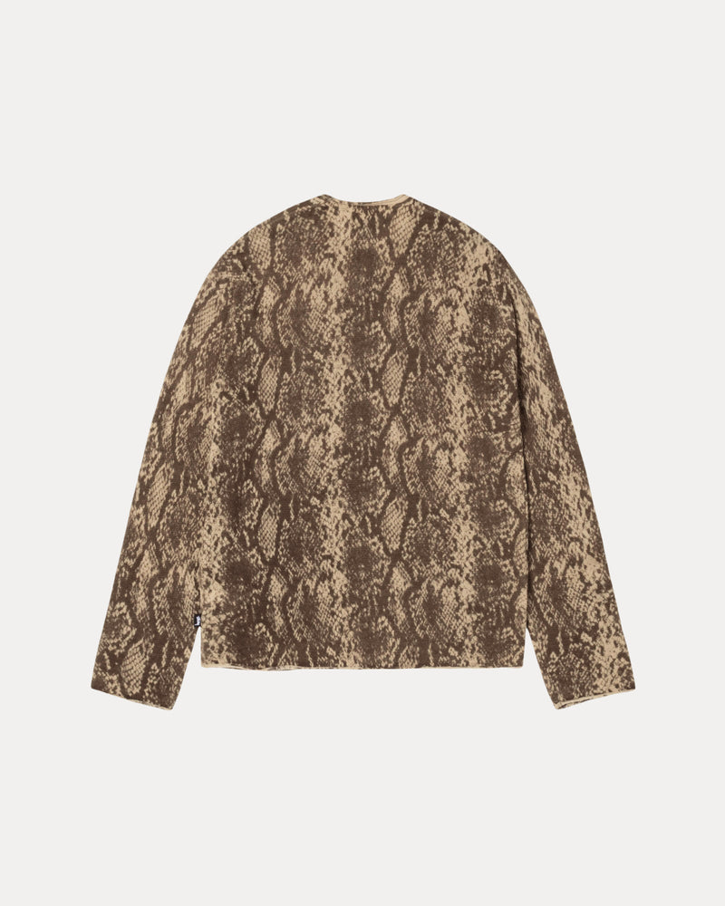 PYTHON KNIT CREW