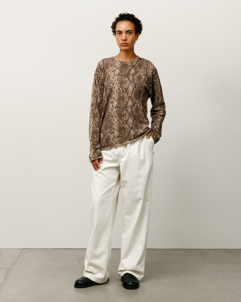 PYTHON KNIT CREW