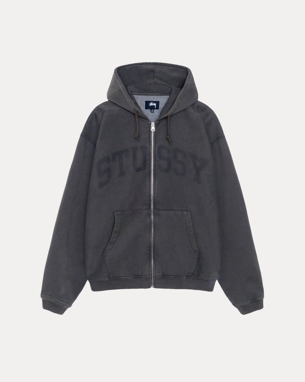 FADED GRAPHIC ZIP HOODIE