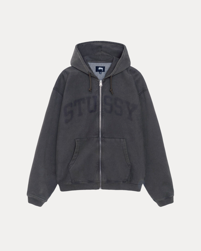 FADED GRAPHIC ZIP HOODIE