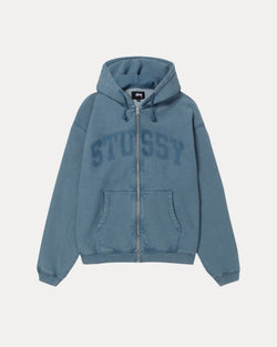 FADED GRAPHIC ZIP HOODIE