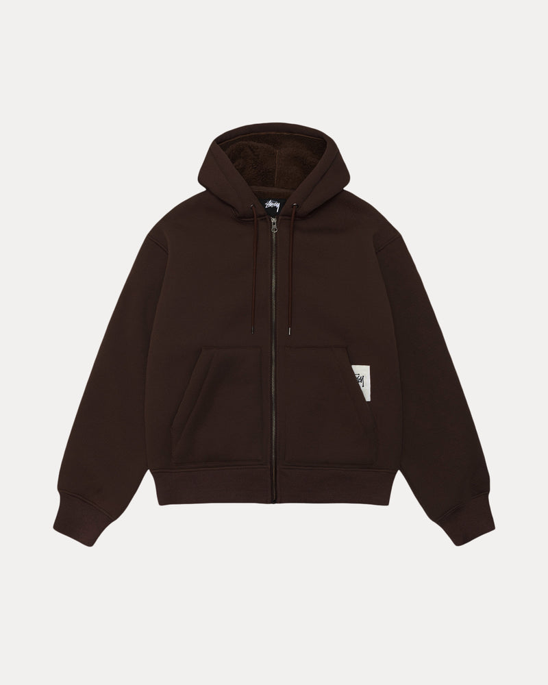 BONDED SHERPA HOODIE