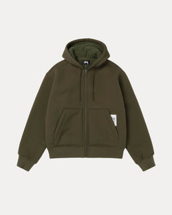 BONDED SHERPA HOODIE