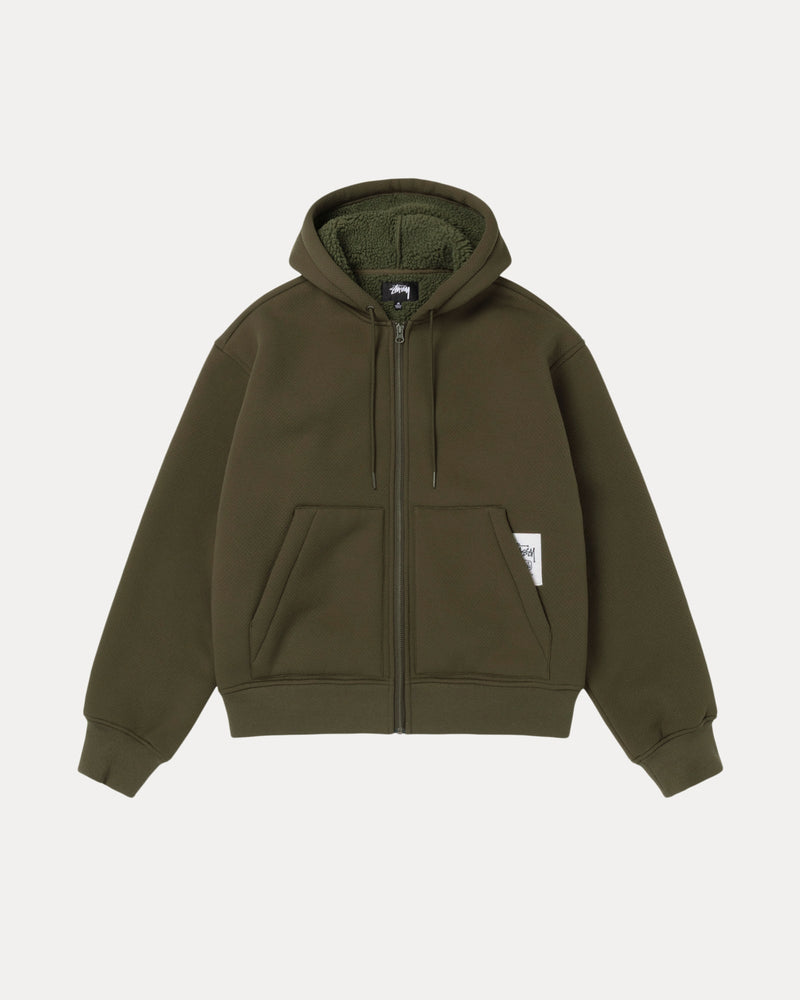 BONDED SHERPA HOODIE