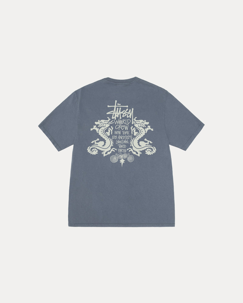 DOUBLE DRAGON TEE PIGMENT DYED