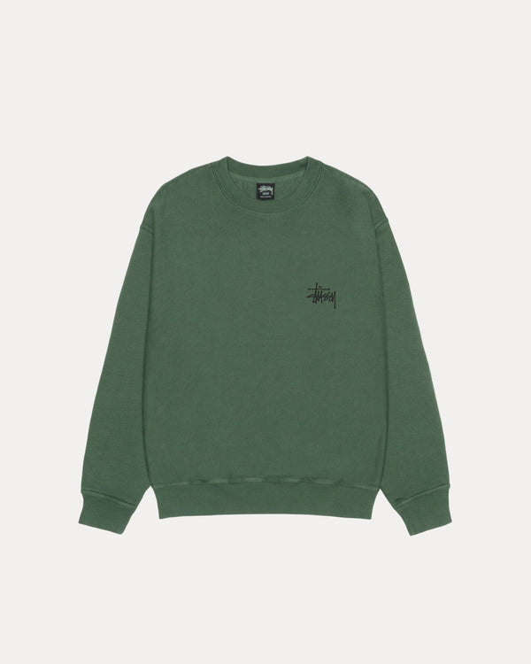 BASIC STÜSSY CREW PIGMENT DYED