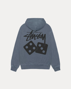 DICE HOODIE PIGMENT DYED