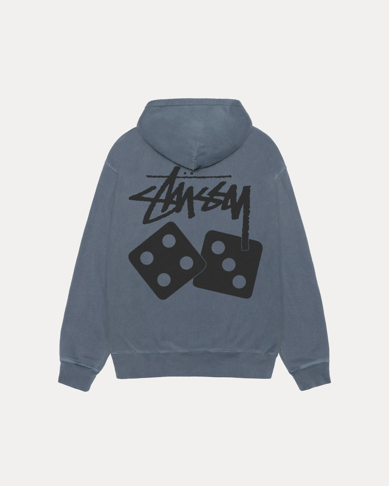 DICE HOODIE PIGMENT DYED