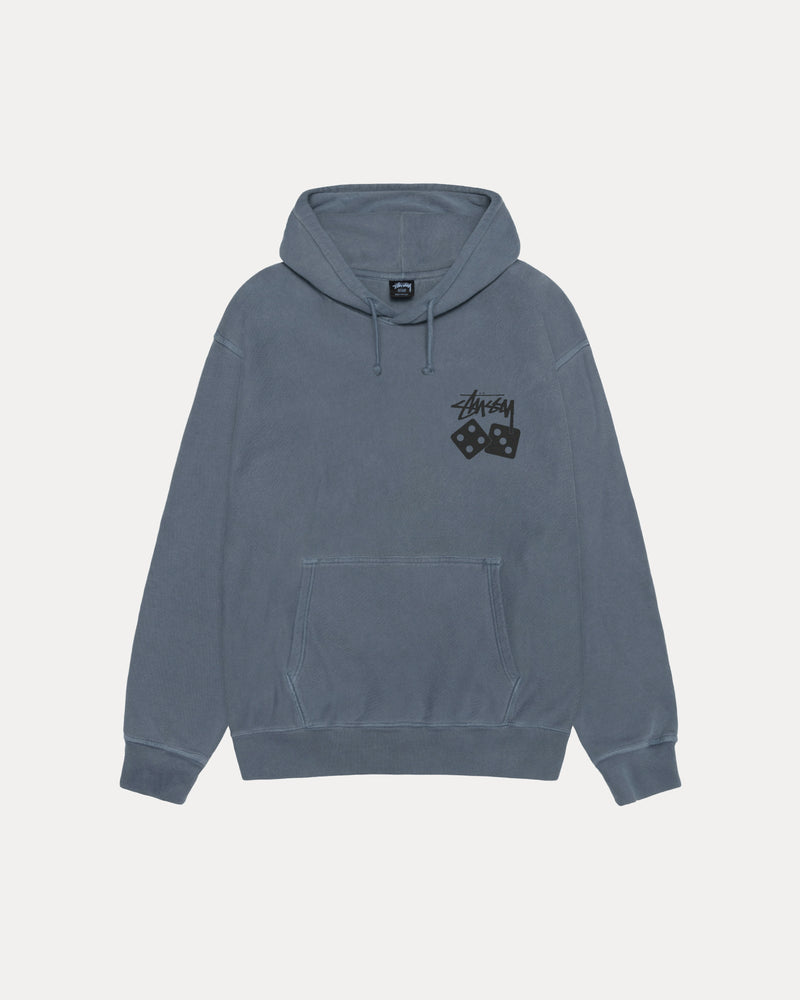 DICE HOODIE PIGMENT DYED