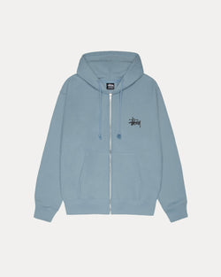 BASIC STÜSSY ZIP HOODIE
