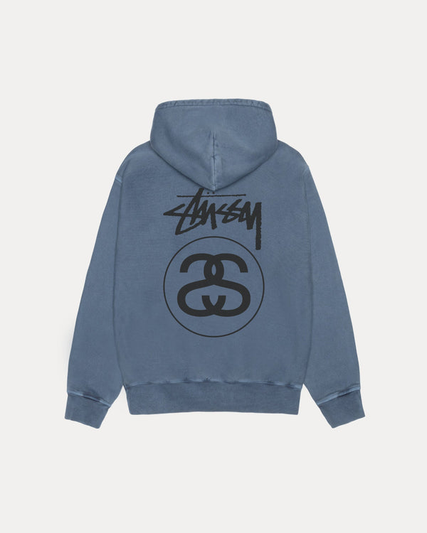 STOCK LINK ZIP HOODIE PIGMENT DYED