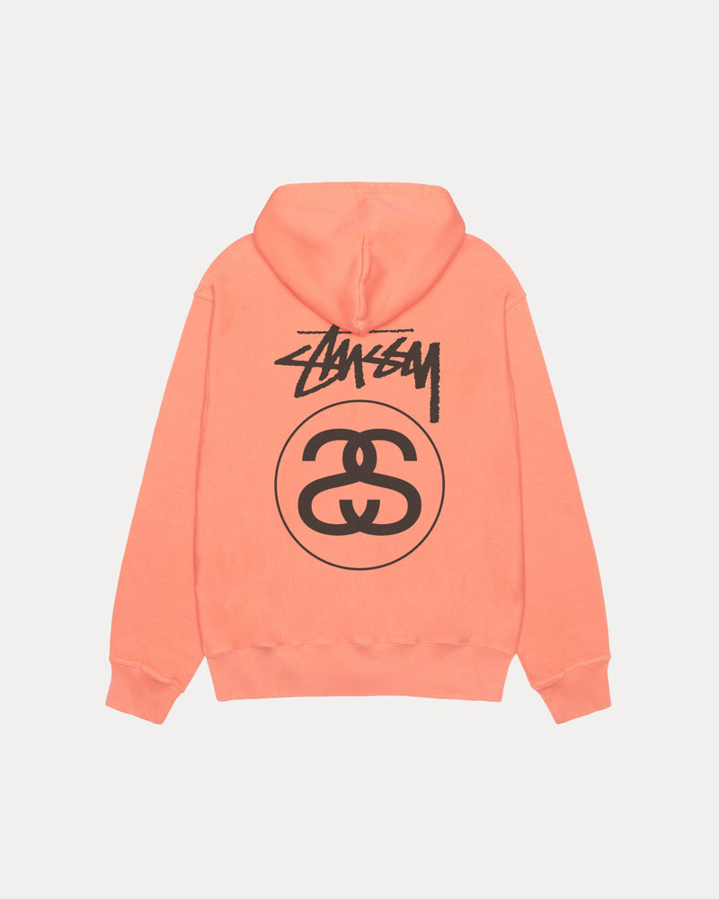 STOCK LINK ZIP HOODIE PIGMENT DYED