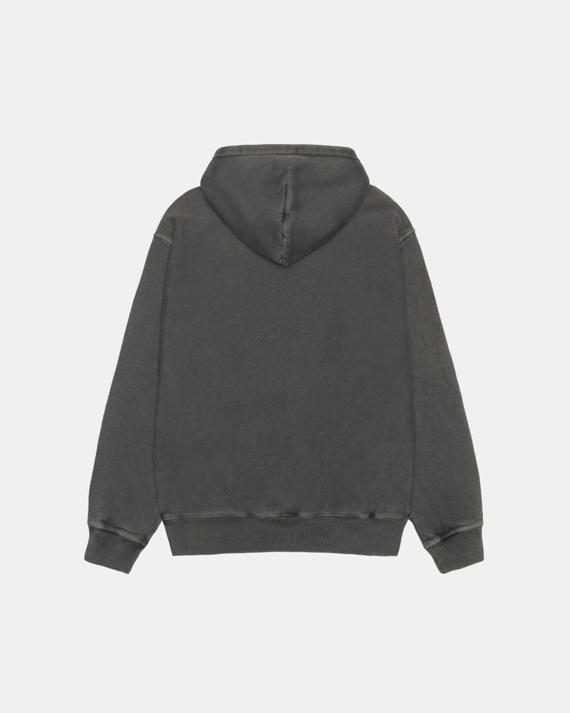STÜSSY WEAR ZIP HOODIE PIGMENT DYED