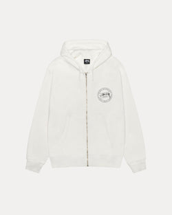 STÜSSY WEAR ZIP HOODIE PIGMENT DYED