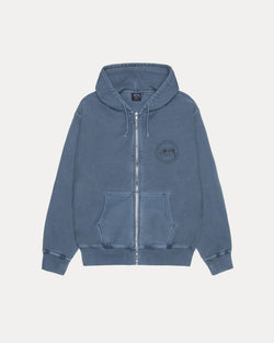 STÜSSY WEAR ZIP HOODIE PIGMENT DYED