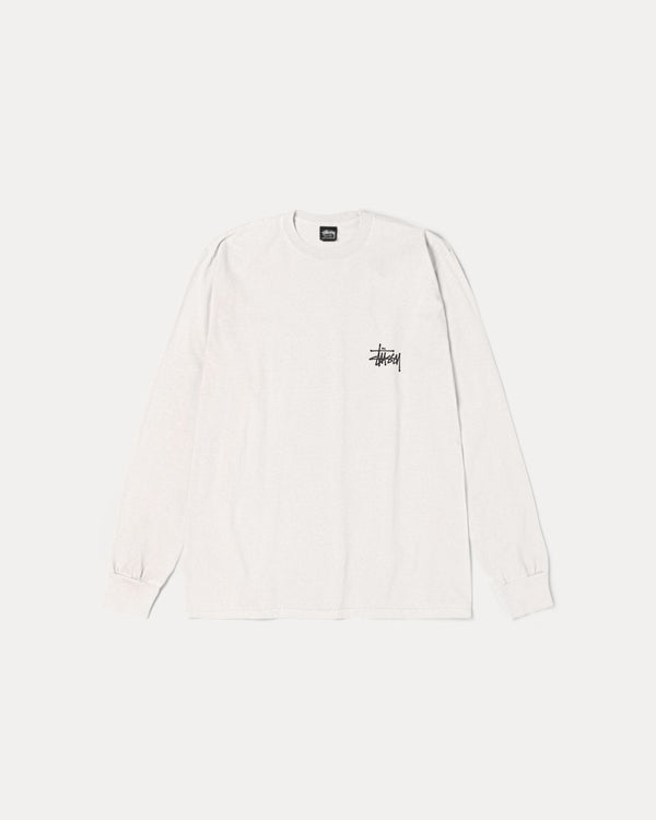 BASIC STÜSSY LS TEE PIGMENT DYED